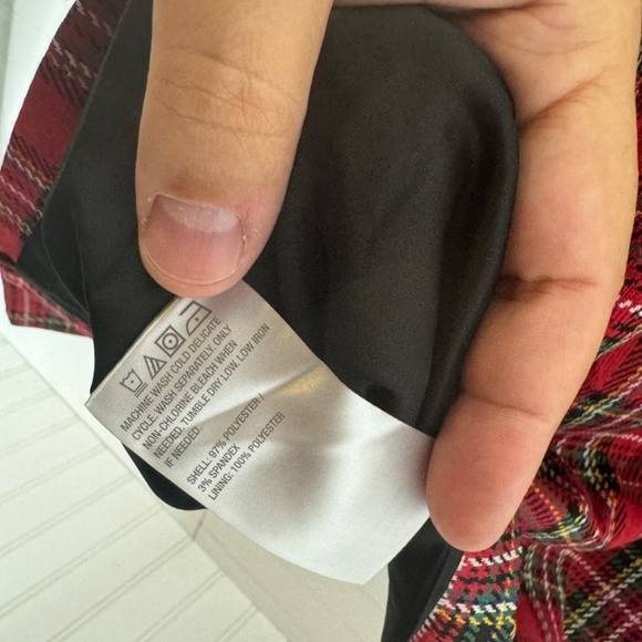 NEW Studio Park Blazer Small Red Plaid - Picture 4 of 6